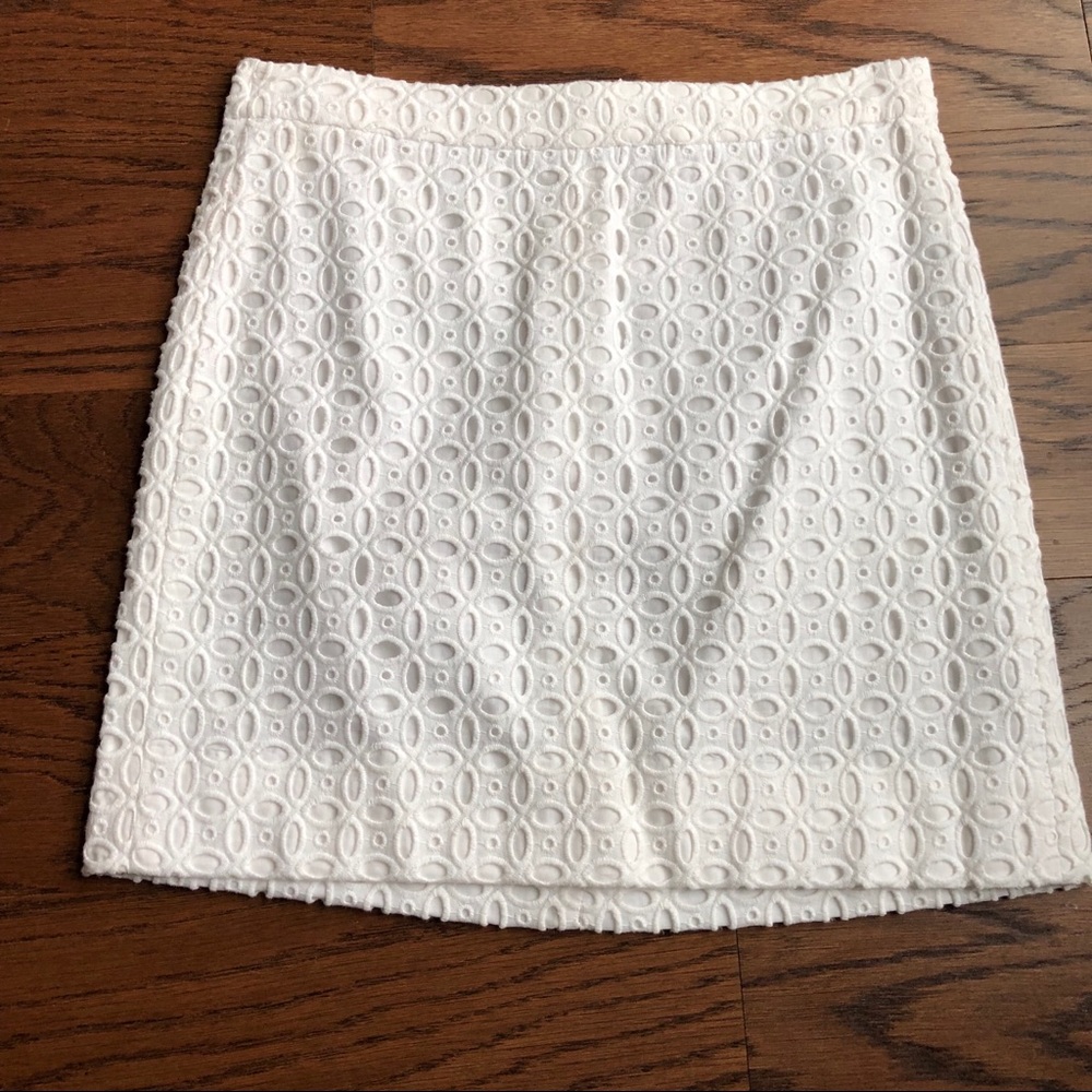 JCrew Eyelet Skirt
